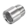 uxcell Shower Head Extension Arm Stainless Steel 12PT Male to 12PT Female Thread 30mm Length Cast Pipe Fitting Coupler