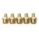 VENTRAL Adaptors for Connecting Pex Pipe Tubing to other Pipe Systems No Lead Brass 12 x 12 Male Adapter 5 Pack in Pack