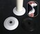 shenghang Wall Flange Easy Installation Plastic Radiator Escutcheon Water Pipe Drain Line Cover Collar Decoration 05911inch Black