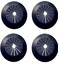 shenghang Wall Flange Easy Installation Plastic Radiator Escutcheon Water Pipe Drain Line Cover Collar Decoration 05911inch Black