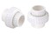 wantmatch Wantmatch 2 PVC Union Coupling Pipe Fittings Slip Joint Adapter PVC Connectors Socket x Socket Builtin EPDM ORing 2 Pack