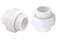 wantmatch Wantmatch 2 PVC Union Coupling Pipe Fittings Slip Joint Adapter PVC Connectors Socket x Socket Builtin EPDM ORing 2 Pack