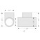 WESUA 3 Way Flush 34 SCH40 TEE PVC Fitting Pipe Connector 12 Pack