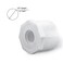 Lakesstory White Reducer 34 Inch Spigot x 12 Inch FNPT Female Pipe Thread PVC Reducing Bushing SCH 40 PVC Pipe r Adapter Fitting
