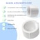 Lakesstory White Sch 40 34 Inch FNPT Female Pipe Thread Plastic Pipe Cap 34 inch PVC Female Threaded Pipe Cap PVC Threaded Plug for Home Sewer Plumbing Water Line