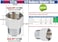 WHK 4Pack Brass Pipe Fittings 12 Inch MaleFemale NPT Reducer Adapter with Chrome Finish