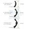 XFITTING 1 Inch Pex Tubing Bend Support With Nail Tab Tubing Pipe Hanger With Ear 30442X 2 Pieces