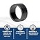 XFITTING 12 Inch Copper Pex ring Black Oxidized Surface 100 Pieces