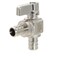 XFITTING 12 inch Pex Mini Shut Off Angle Ball Valve Full Port 14Turn Brass 1 Piece