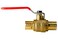 XFITTING 2 Pieces 1 Pex Ball Valve HotRed 24252X 2 Packs