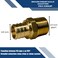 XFITTING 34 inch Pex x12 inch Male NPT Adapter 24455X 5 Pieces