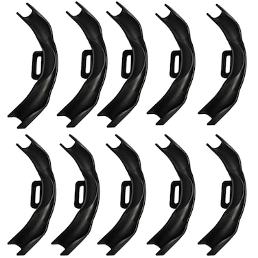 XFITTING 38 in 12 in Pex Tubing Bend Support with Nail Tab Heavy Duty Reinforced Plastic 10 Pieces