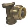 XFITTING Push Fit 34 Inch x 12 Inch Female NPT Elbow with Drop Ear 2 Pieces