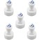 YHXiXi 5PCS 34 Female to 14 Quick Connect Push to Connect Plastic ro Fittings Hose Bib Quick Connect Adapter