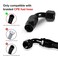 YIUIY 1PCS 8AN 90 Degree Swivel Hose End Fitting for Braided CPE Fuel Line Anodized Aluminum Alloy Black