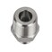 Yoebor Stainless Steel 304 Hex Nipple Covert Metric Thread to NPT Thread M1415 Male x 14 NPT Male Pipe Fitting 1pc