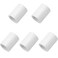YSIL 5 Pcs 2 PVC Coupling Pipe Fittings Adapter Socket x SocketFurniture Grade Schedule 40 PVC Pipe Slip Socket Connectors for House Industrial UseWhite
