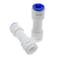 Zangc 38 Check Valve Push to Connect Fittings Quick Connect Fittings Water Line Adapter Water Pipe Connector One Way Check Valve 38 Inch2PCS