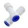 Zangc 38 Check Valve Push to Connect Fittings Quick Connect Fittings Water Line Adapter Water Pipe Connector One Way Check Valve 38 Inch2PCS
