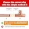ZOWZEA 38 Copper TeeCopper ThreeWay Fitting Welding Joint Sweat Solder Connection for Residential and Commercial Plumbing HVAC Air Conditioning Systems 5 Pack