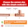 ZOWZEA 38 Copper TeeCopper ThreeWay Fitting Welding Joint Sweat Solder Connection for Residential and Commercial Plumbing HVAC Air Conditioning Systems 5 Pack