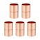 ZOWZEA Straight Coupling Copper Fittings 34 Inch Copper Pipe Welding Joint Connector Adapter For HVAC Air Conditioning