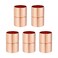 ZOWZEA Straight Coupling Copper Fittings 34 Inch Copper Pipe Welding Joint Connector Adapter For HVAC Air Conditioning