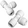 iSpring 7544KX2 TSplitter 14 NPT thread and 14 Quick Connect Fitting 2 Pack