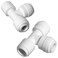 iSpring 7544KX2 TSplitter 14 NPT thread and 14 Quick Connect Fitting 2 Pack