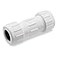 NDS King Brothers Inc CPC3000 3Inch Compression PVC Compression Coupling White Gray