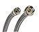 Fluidmaster B1F09 Faucet Connector Braided Stainless Steel 38 Female Compression Thread x 12 FIP Thread 9Inch Length