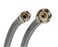 Fluidmaster B1F09 Faucet Connector Braided Stainless Steel 38 Female Compression Thread x 12 FIP Thread 9Inch Length