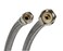 Fluidmaster B1F09 Faucet Connector Braided Stainless Steel 38 Female Compression Thread x 12 FIP Thread 9Inch Length