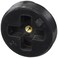 Sioux Chief 87920 Cleanout Plug ABS Threaded 2 Black