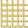 RUBY.Q 25 Pack 12 PEX Fittings Brass Fitting for PEX Tubing Pipe