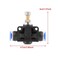 Hongzer 10 PcsSet Pneumatic Flow Speed Valve Push In Speed Controller 6mm Pneumatic Air Flow Control Valve Connector Pneumatic Quick Fittings