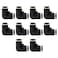beduan Beduan Push to Connect Fitting Elbow 14 Tube OD x 14 Tube OD Pneumatic 90 Degree Elbow Adapter Push Lock Fitting Pack of 10