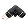 beduan Beduan Push to Connect Fitting Elbow 14 Tube OD x 14 Tube OD Pneumatic 90 Degree Elbow Adapter Push Lock Fitting Pack of 10
