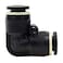 beduan Beduan Push to Connect Fitting Elbow 14 Tube OD x 14 Tube OD Pneumatic 90 Degree Elbow Adapter Push Lock Fitting Pack of 10