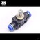 DEVMO Air Flow Speed Control Valve Tube Hose Pipe Connector Joiner Pneumatic Push in Fittings 8mm Electroni