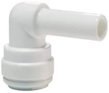 IPW Industries IncJohn Guest Acetal Plug In Stem Elbow Quick Connect Fitting 38 OD 14 ODSingle CI221208W