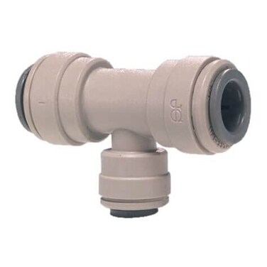 IPW Industries IncJohn Guest Acetal Reducing Union Tee Quick Connect Fitting 12 OD x 12 OD x 38 OD PI301612S