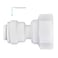 John Guest 38 OD x 14 NPTF Inch Female Adapter Push to Connect Plastic Plumbing Fitting PP451222WP