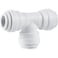 John Guest Speedfit 14 Inch Union Tee Connector Push to Connect Plastic Plumbing Fitting PP0208WP