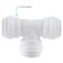 John Guest Speedfit 14 Inch Union Tee Connector Push to Connect Plastic Plumbing Fitting PP0208WP