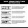 Malida Male Push To Connect Tube Fittingwater purifiers Quick Connector Drinks Dispense and water filtration system fittings 12 NPT Male x 38 OD Tube Elbow