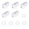 PureSec 38 Bulkhead Fitting 38 OD Tube use Push to Connect Fitting5 38 Tube OD