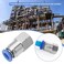 SG Store 2pcs 716 UNF 20TPI Internal Thread to 6mm Pneumatic Quick Connector 716 UNF Female Thread to 6mm Tube OD Pneumatic Fittings for Air Compression Systems