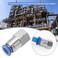 SG Store 2pcs 716 UNF 20TPI Internal Thread to 6mm Pneumatic Quick Connector 716 UNF Female Thread to 6mm Tube OD Pneumatic Fittings for Air Compression Systems