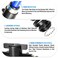 TAILONZ PNEUMATIC BVU38 OD Ball Valve Air Flow Control Valve Push to Connect Fitting Pack of 3